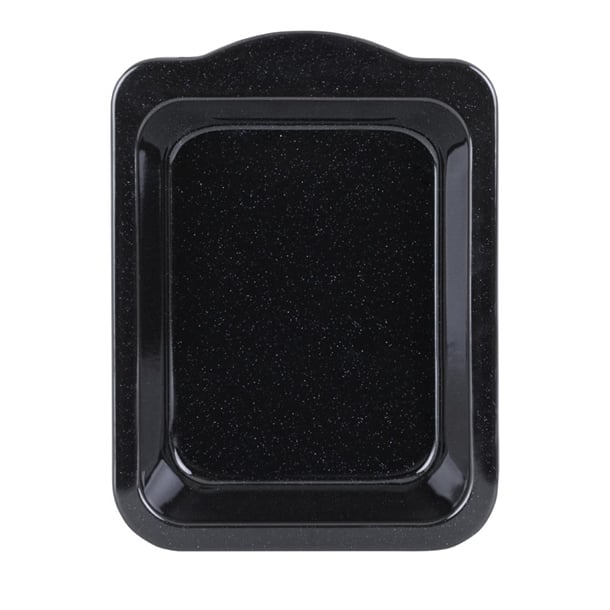 FU140 Wham Enamel Handled Roaster Black 220mm