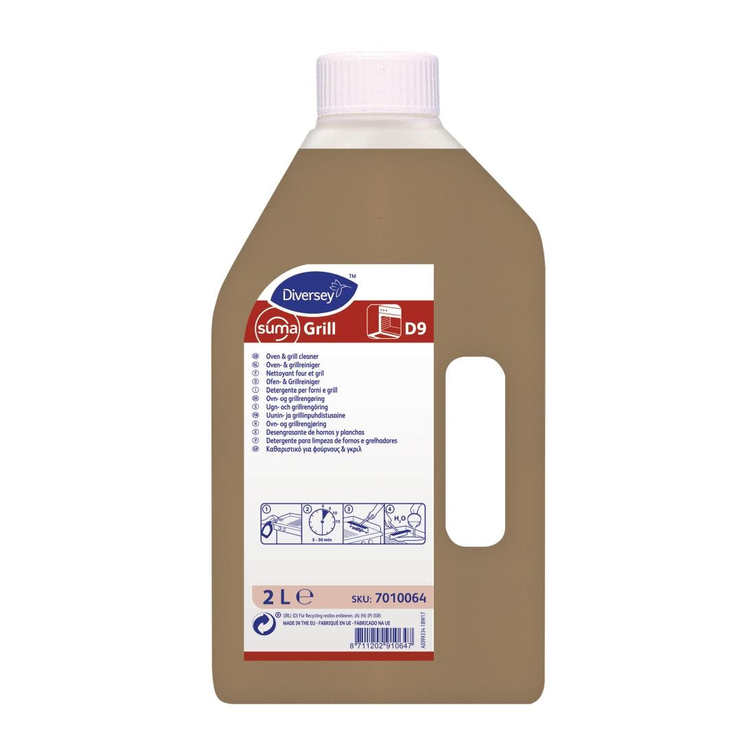 JE019 Suma Oven & Grill Cleaner D9 6x2L