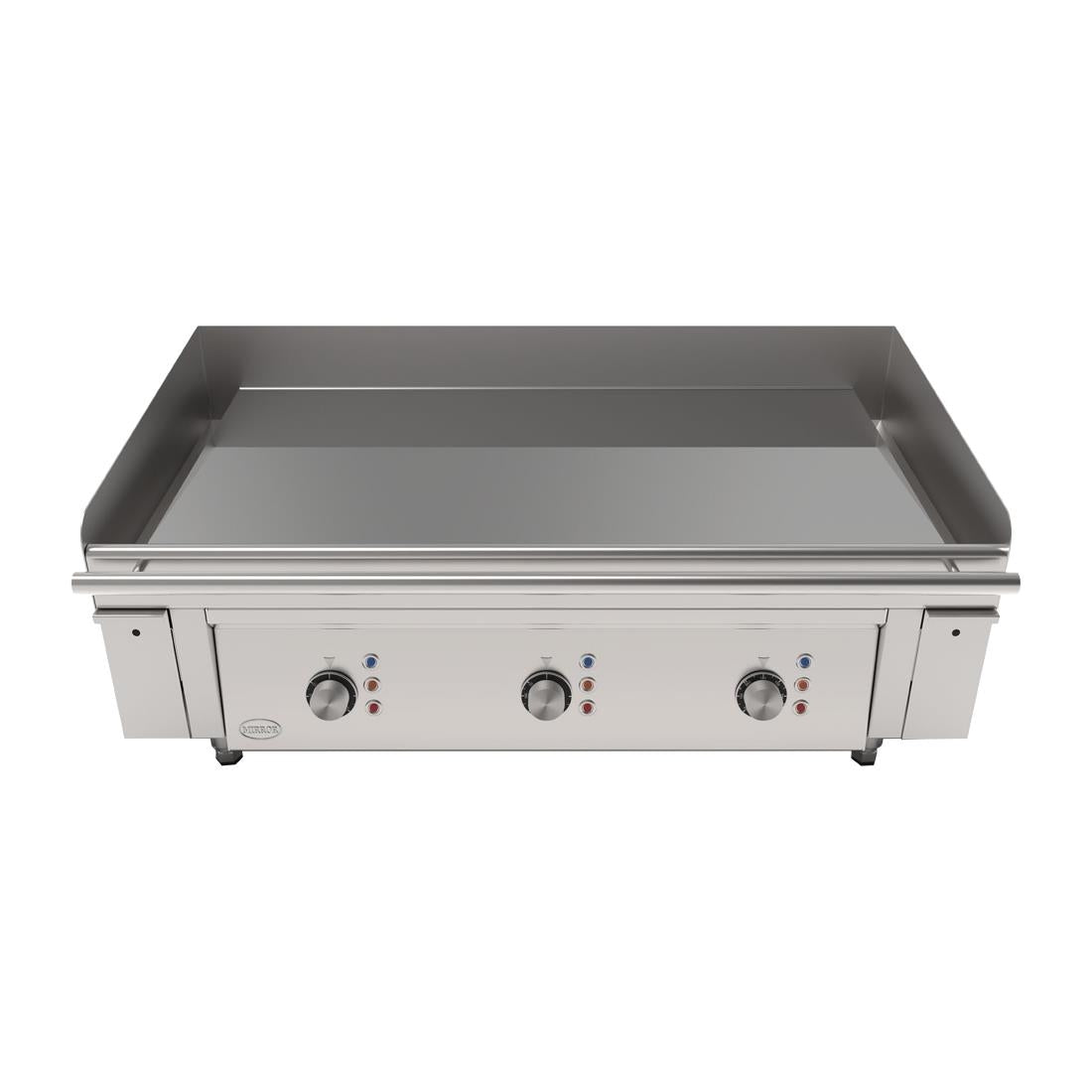 JE075 Mirror M1000E Electric Heavy Duty Chrome Griddle Smooth Plate (Direct)