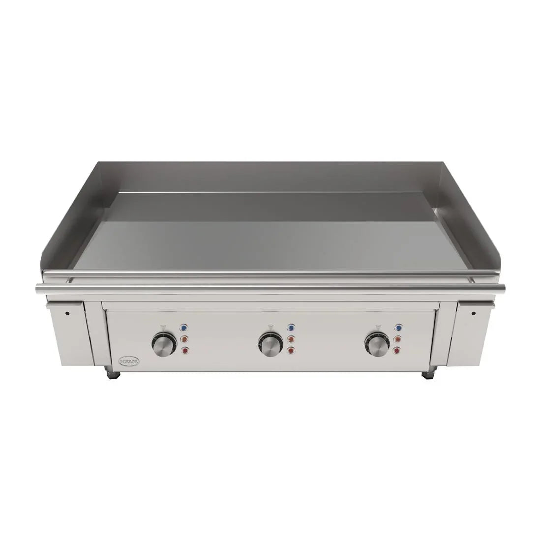 JE075 Mirror M1000E Electric Heavy Duty Chrome Griddle Smooth Plate (Direct)