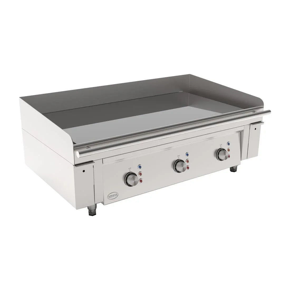 JE075 Mirror M1000E Electric Heavy Duty Chrome Griddle Smooth Plate (Direct)