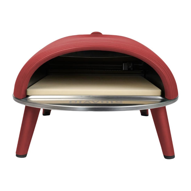JE365 Diavolo Gas Fired Portable Pizza Oven Red (Direct)