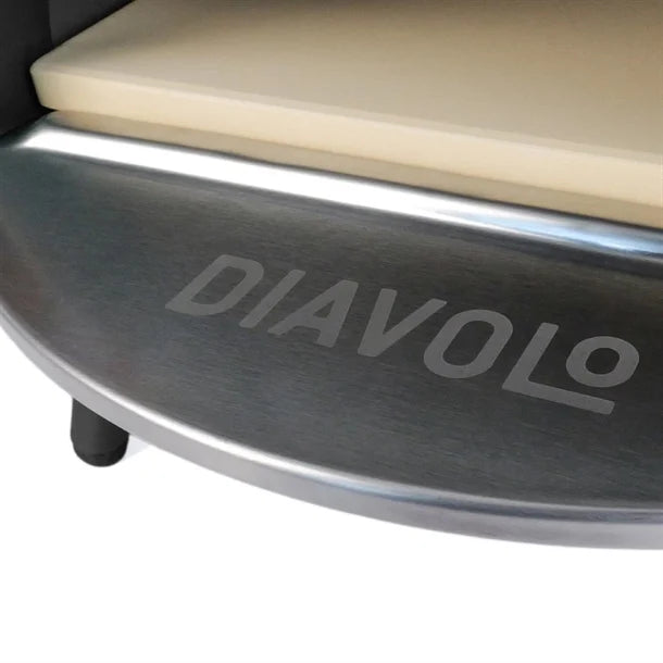 JE366 Diavolo Gas Fired Portable Pizza Oven Black (Direct)