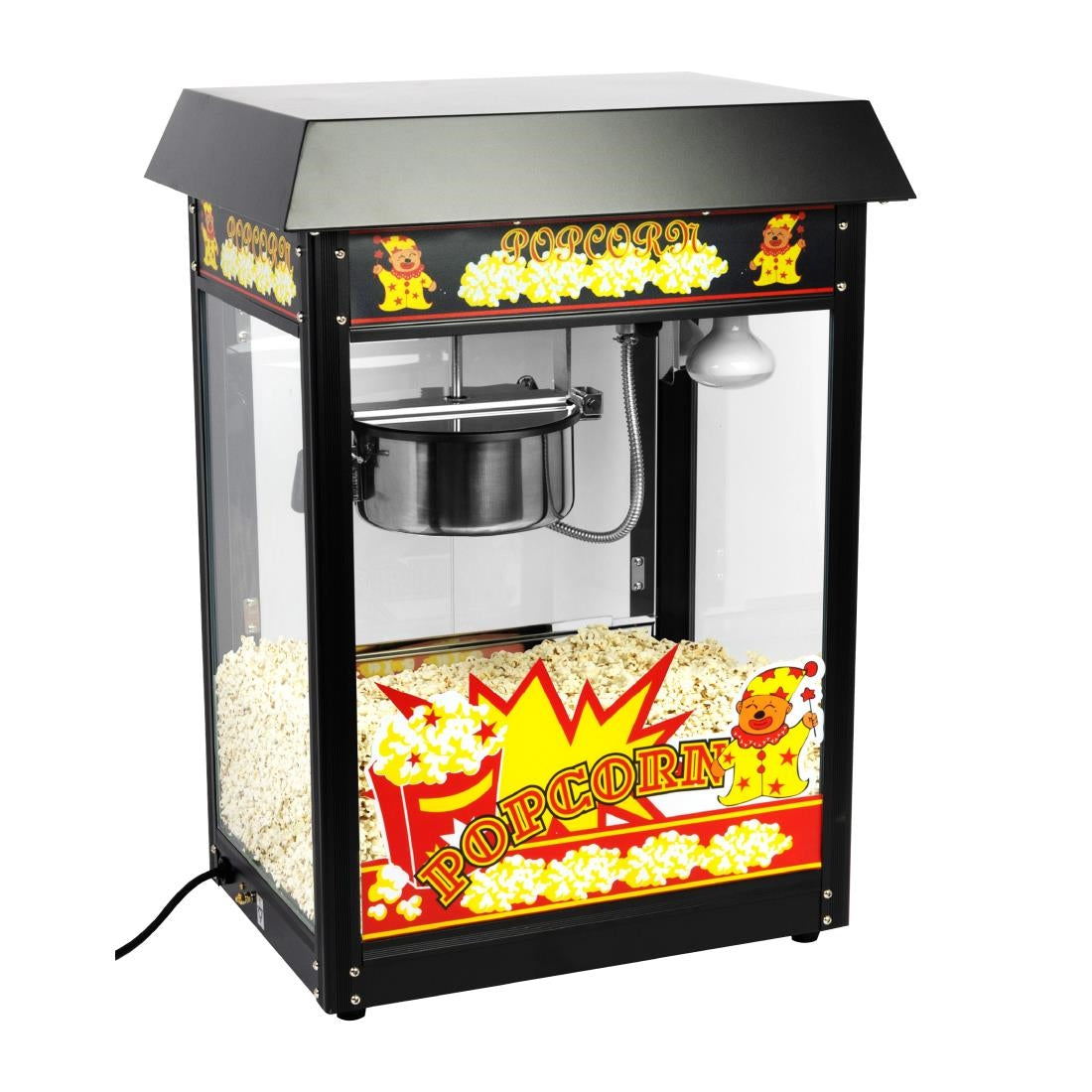 JE455 Haxro Popcorn Machine Black 8oz (Direct)