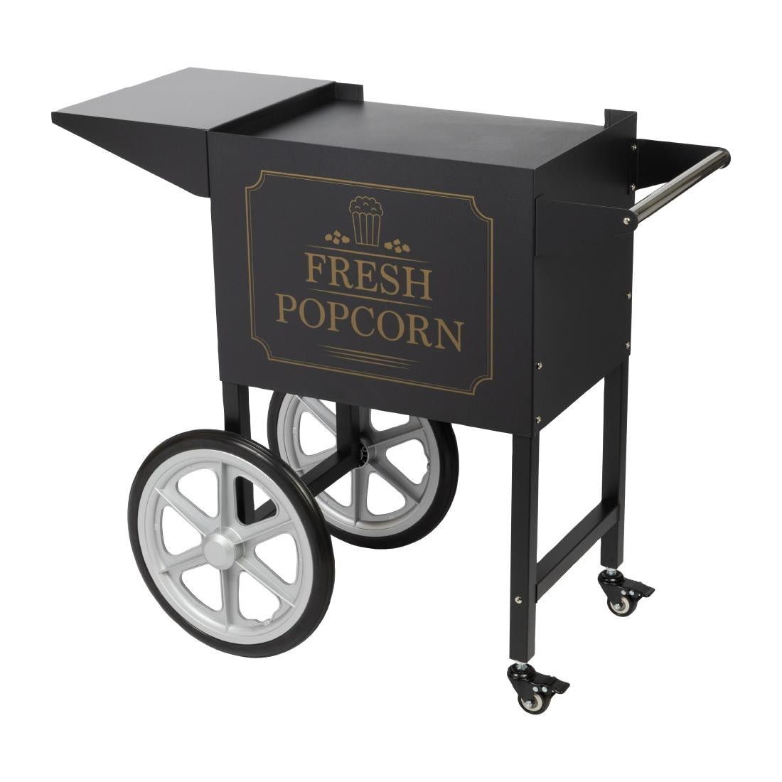 JE456 Haxro Popcorn Machine And Cart Black 8oz (Direct)