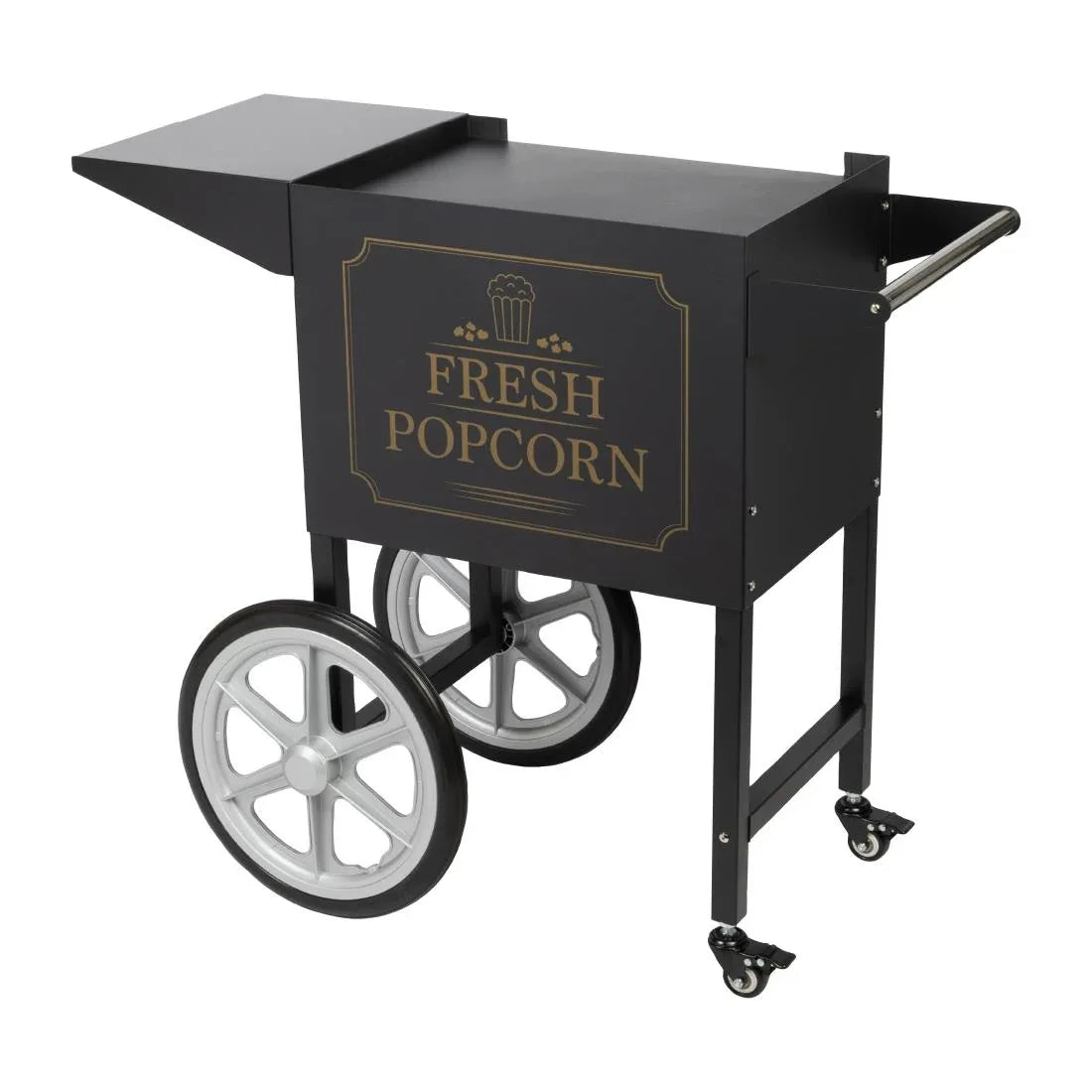 JE456 Haxro Popcorn Machine And Cart Black 8oz (Direct)