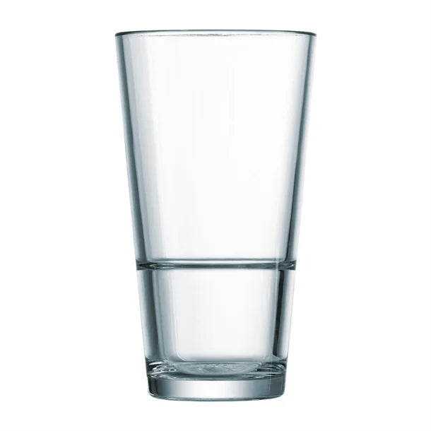 JE513 glassFORever Collins Stacker Glasses 570ml (24 Pack)