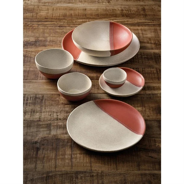 JE579 Playground Spot On Coral Plate - 150mm (Pack 6)