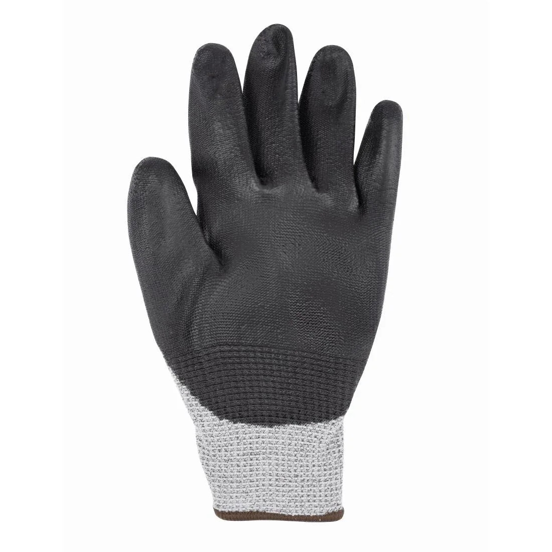 JE608-10 Glove KeepSAFE PU Palm Coated Pro Grey/Black Cut C - Size 10 (Pack 12) (Direct)