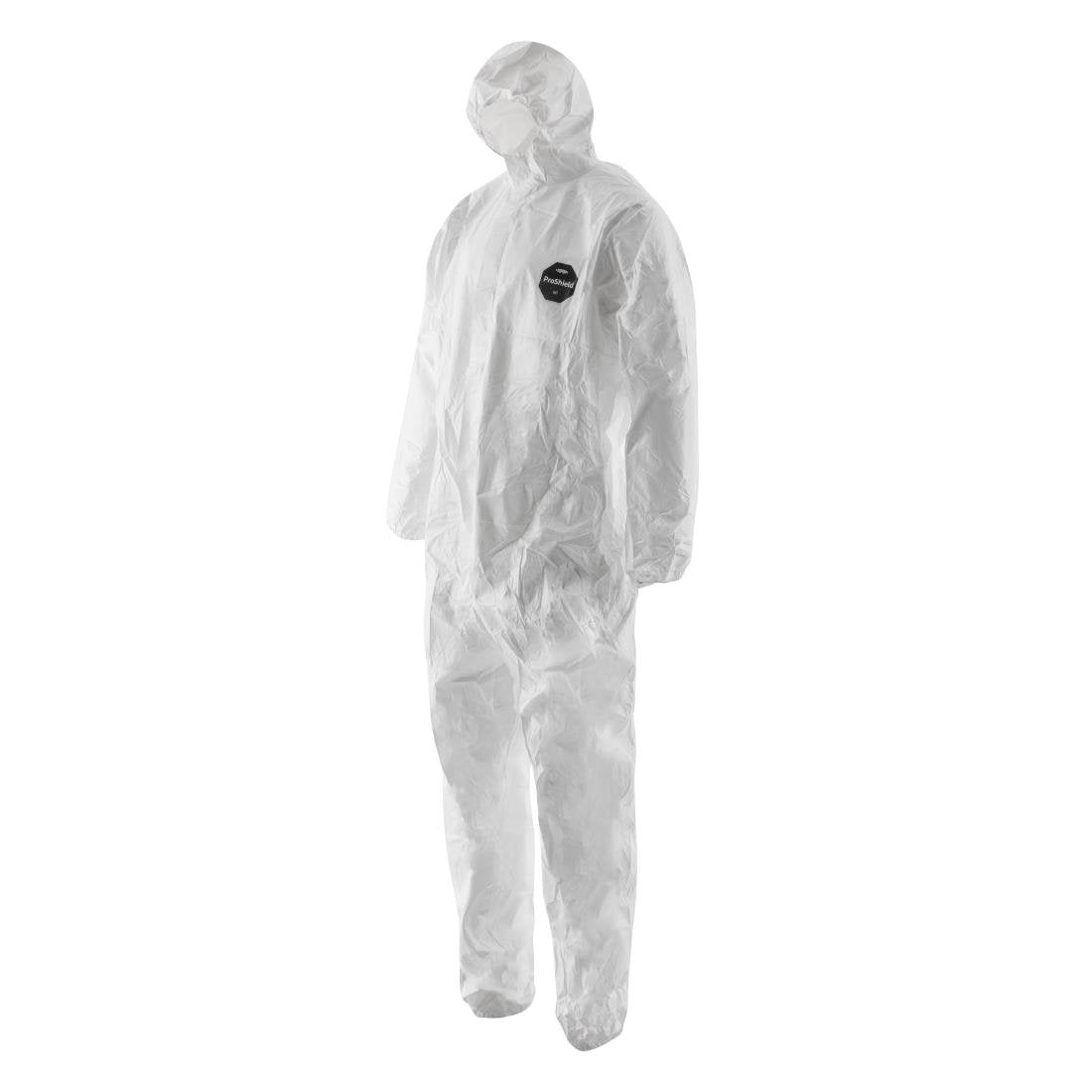 JE629-XL Dupont Proshield 60 Coverall White - Size XL (Pack 50) (Direct)