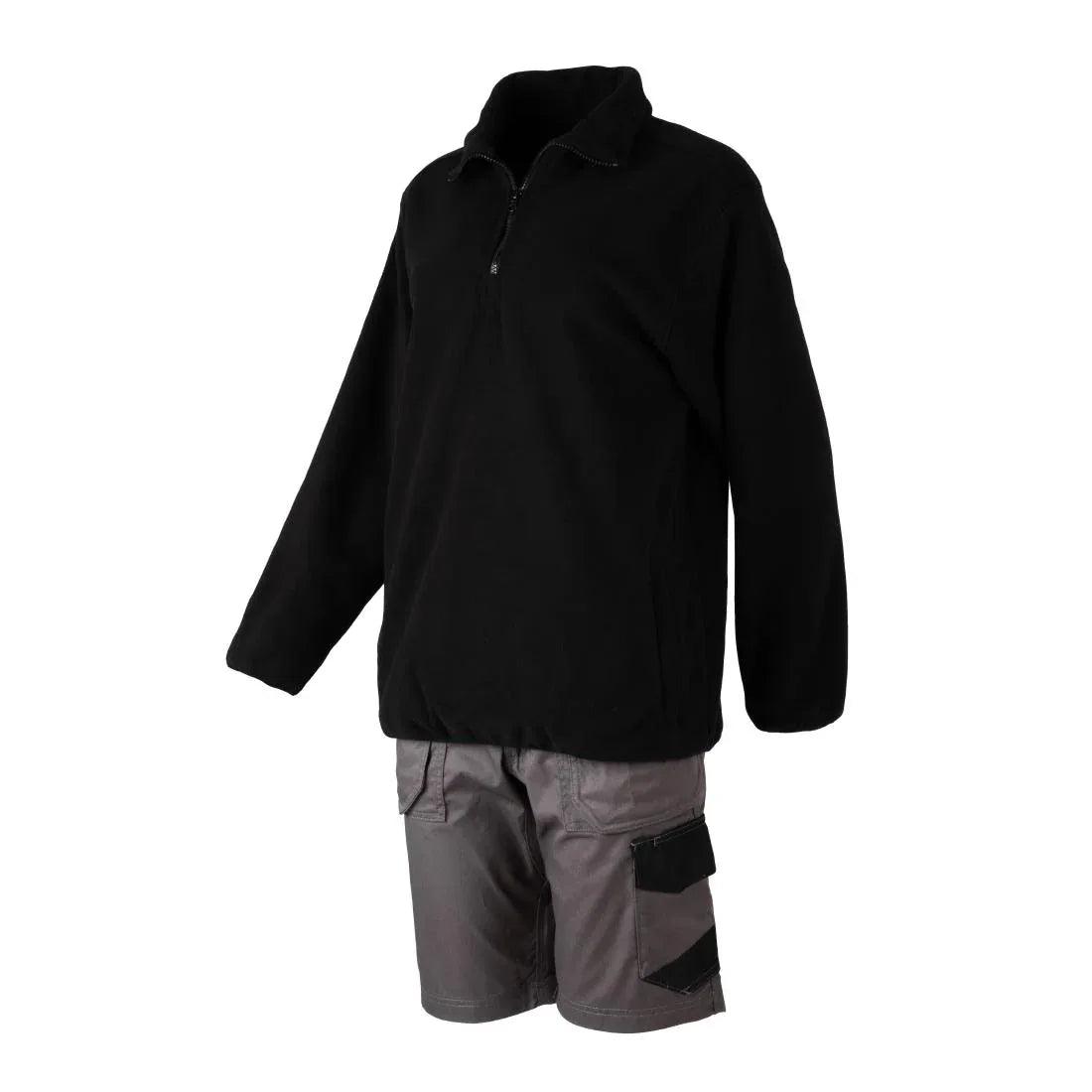 JE634-2XL Endurance 1/4 Zip Micro Fleece 280gsm Black - Size 2XL (Direct)
