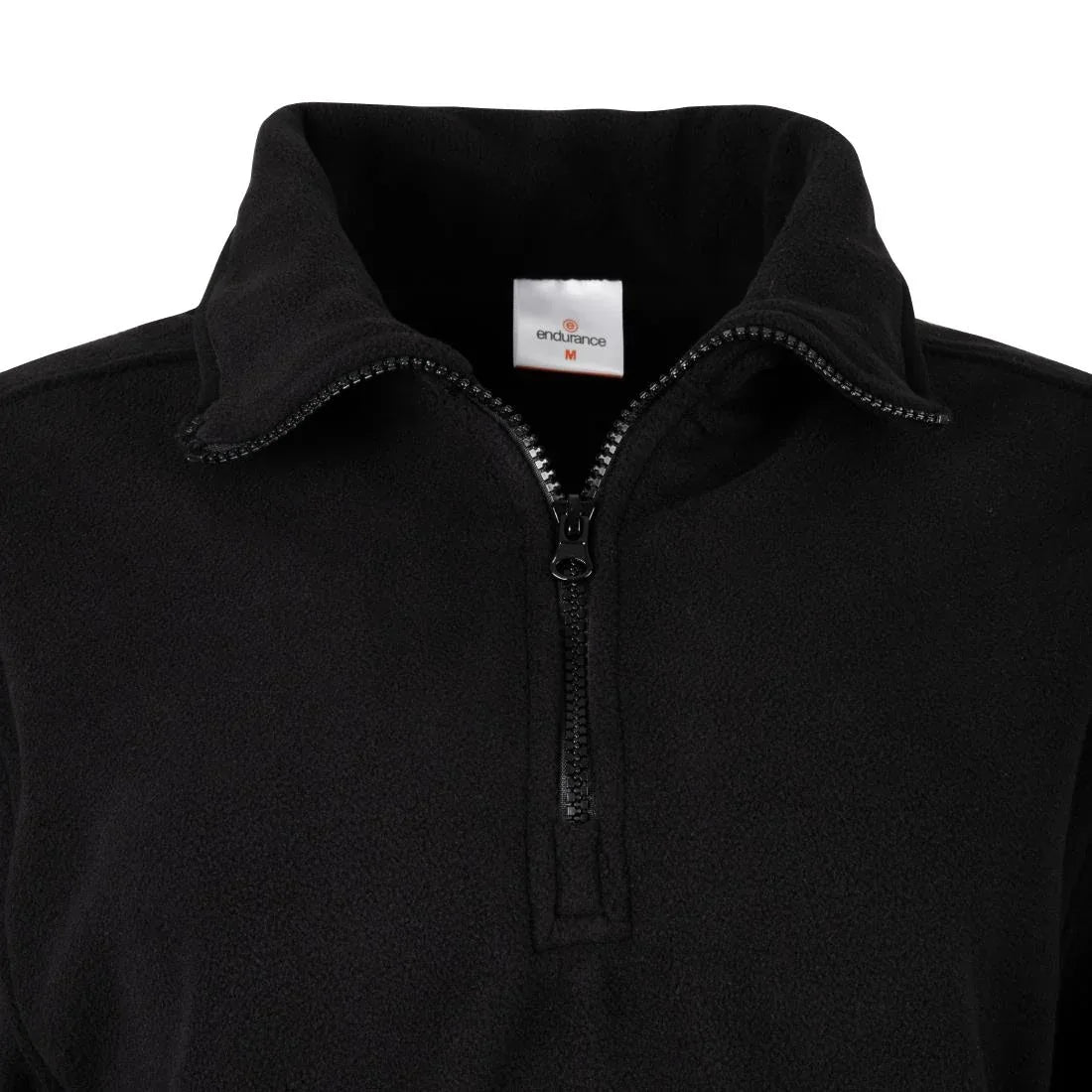 JE634-2XL Endurance 1/4 Zip Micro Fleece 280gsm Black - Size 2XL (Direct)
