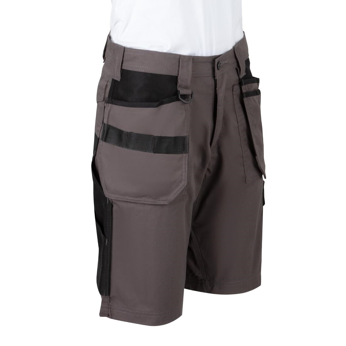 JE635-30 Endurance Holster Shorts Two Tone Grey/Black - 30" Waist (Direct)
