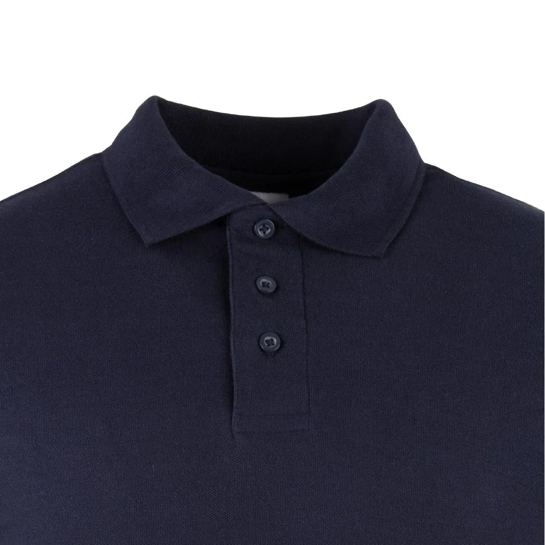JE637-XL Endurance Long Sleeve Navy Polo Shirt - Size XL (Direct)
