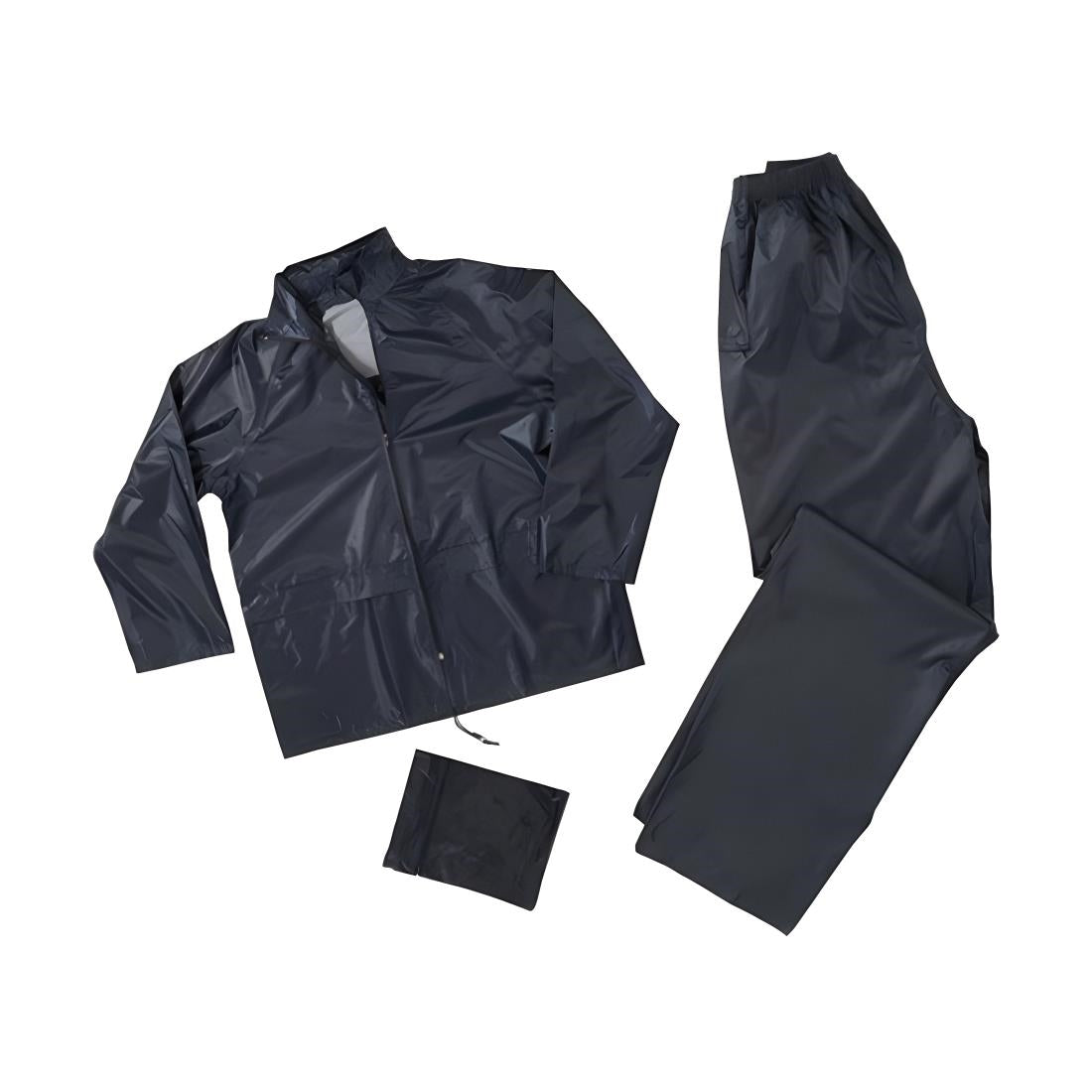 JE639-2XL Endurance Lightweight Navy 2 Piece Rainsuit Navy - Size 2XL (Direct)