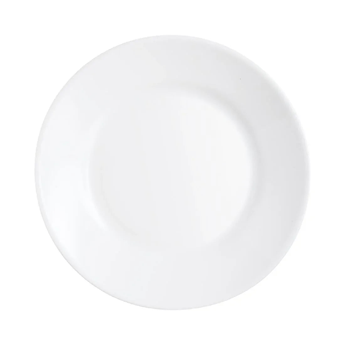 JE644 Arc Opal Restaurant Wide Rim Plate - 195mm (Pack 24)