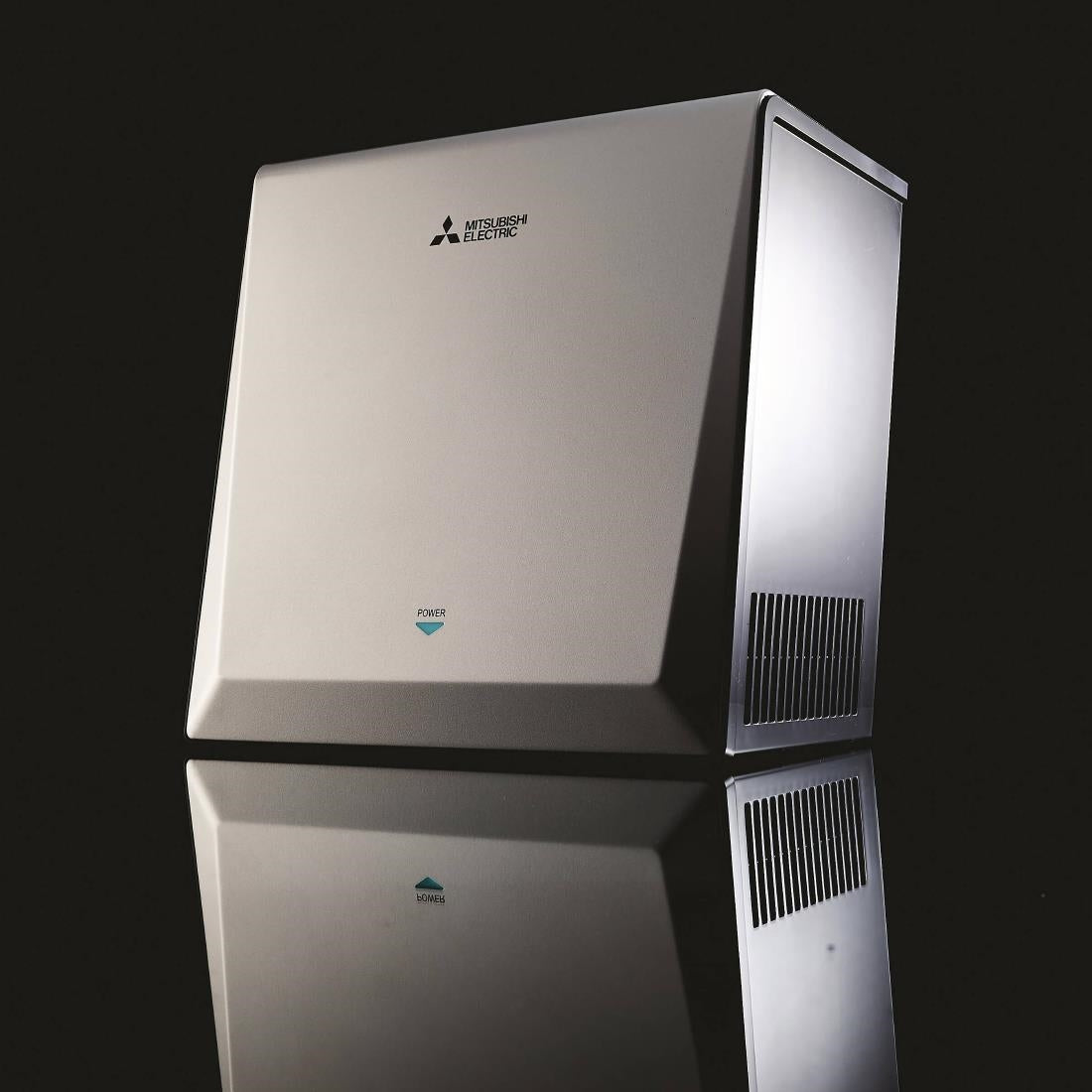 JE716 Mitsubishi Jet Towel Wave U02 Smart Hand Dryer - Silver (Direct)