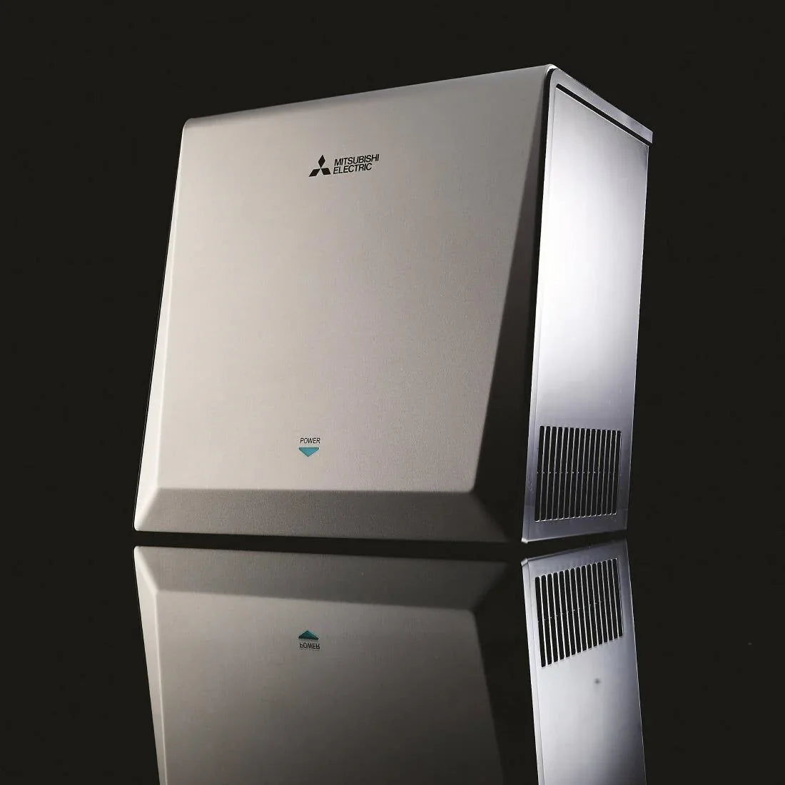 JE716 Mitsubishi Jet Towel Wave U02 Smart Hand Dryer - Silver (Direct)