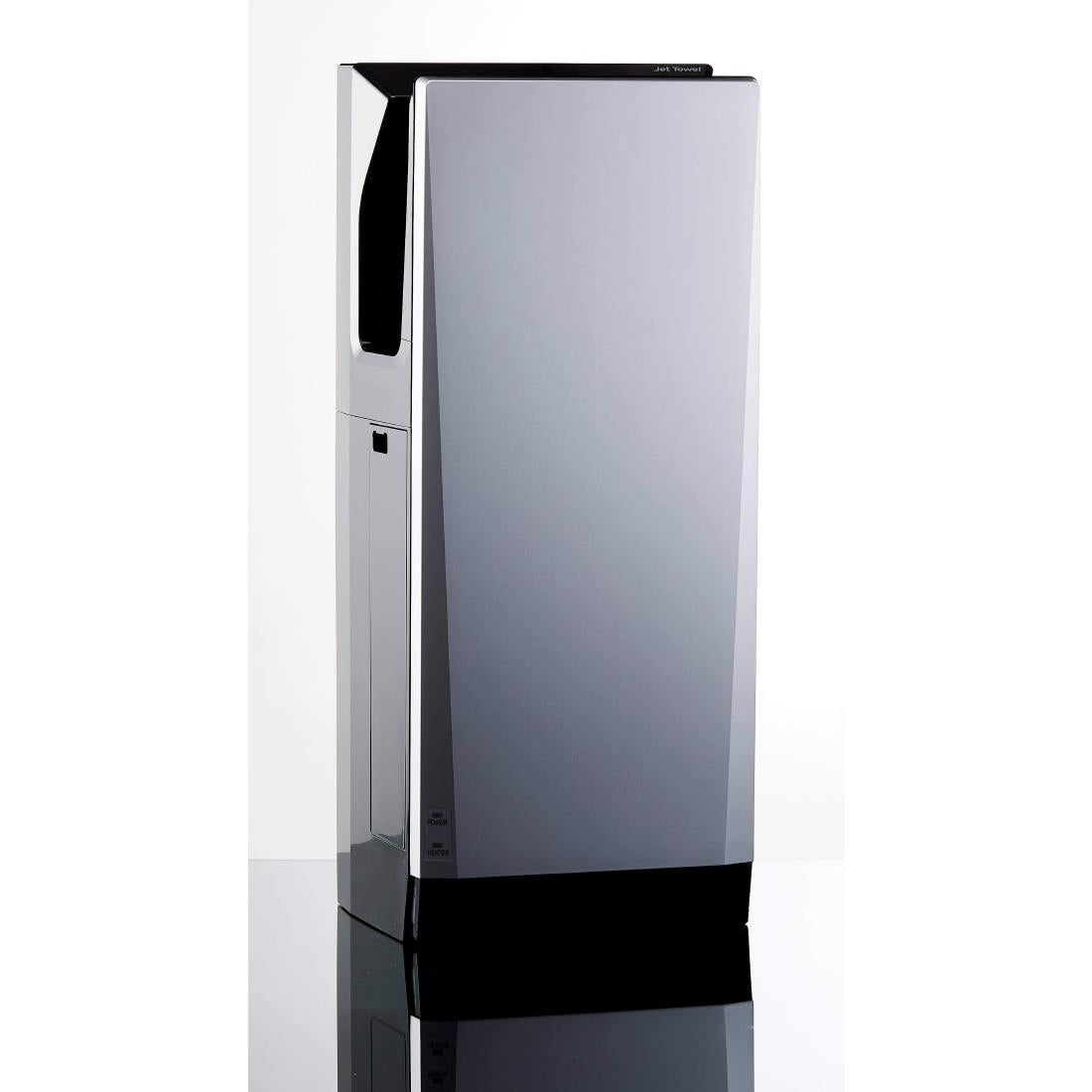 JE717 Mitsubishi Wave i01 Jet Towel Slim Heated Hand Dryer - Black (Direct)