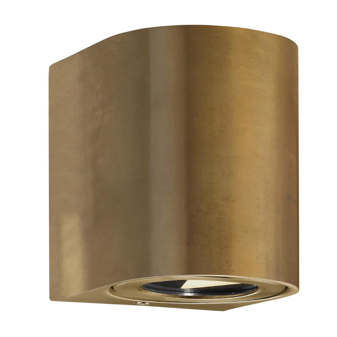 JE734 Nordlux Canto 2 Outdoor Wall Light Brass (Direct)