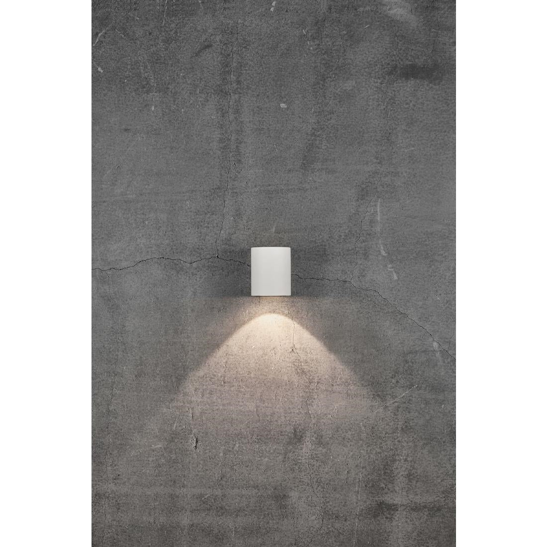 JE738 Nordlux Canto 2 Outdoor Wall Light White (Direct)