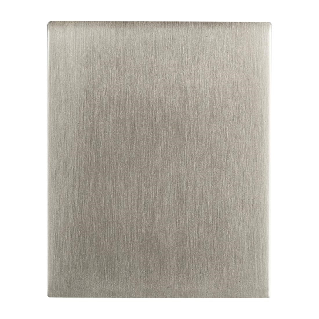 JE742 Nordlux Canto Kubi 2 Outdoor Wall Light Stainless Steel (Direct)