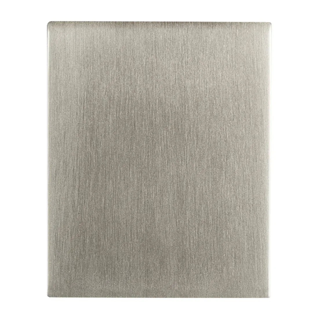 JE742 Nordlux Canto Kubi 2 Outdoor Wall Light Stainless Steel (Direct)