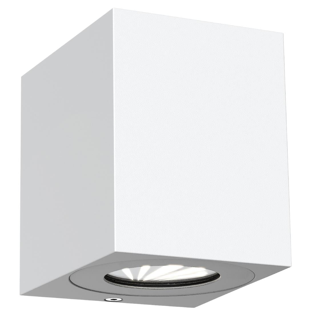 JE743 Nordlux Canto Kubi 2 Outdoor Wall Light White (Direct)