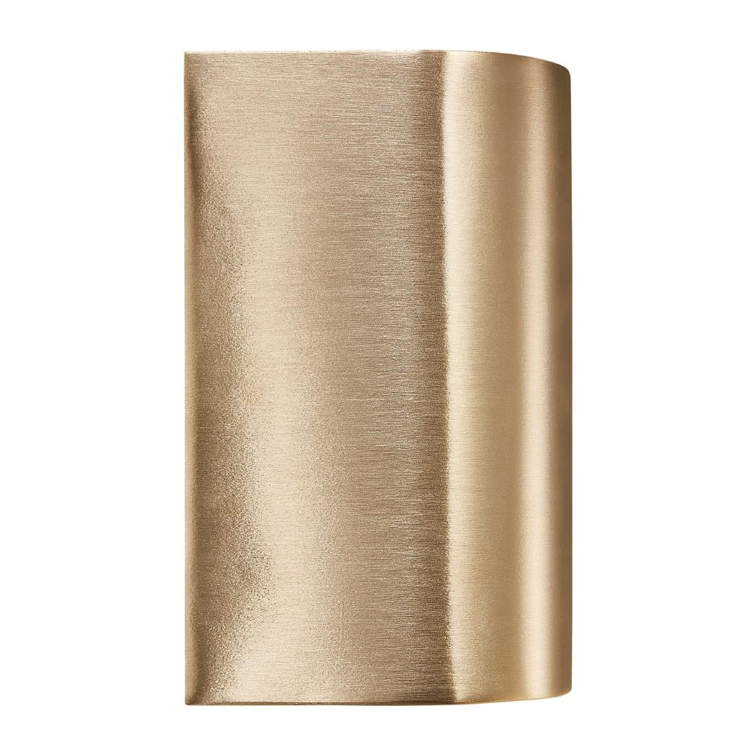 JE745 Nordlux Canto Maxi 2 Outdoor Wall Light Brass (Direct)