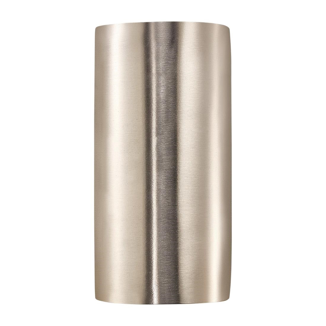 JE747 Nordlux Canto Maxi 2 Outdoor Wall Light Stainless Steel (Direct)