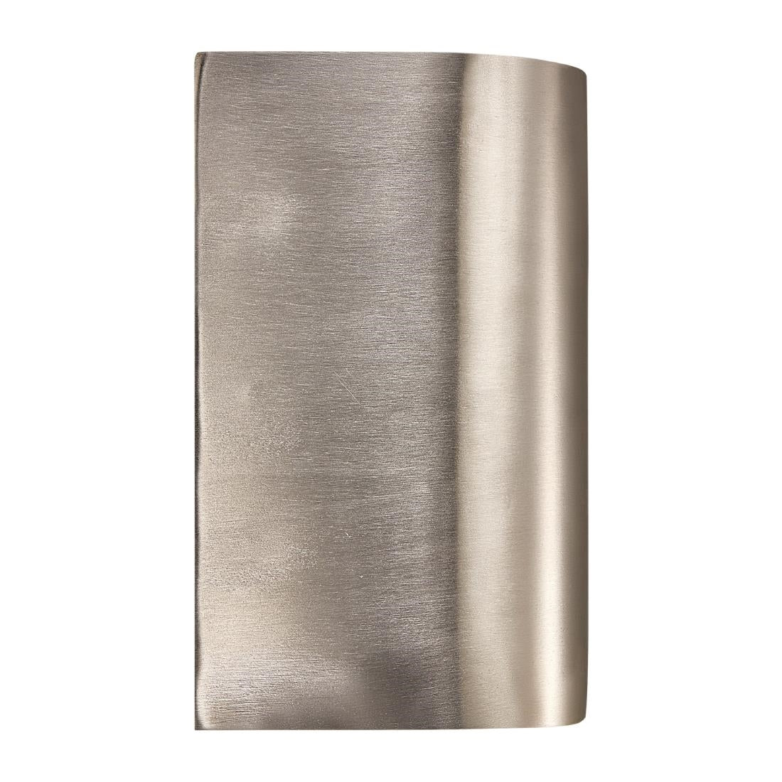 JE747 Nordlux Canto Maxi 2 Outdoor Wall Light Stainless Steel (Direct)