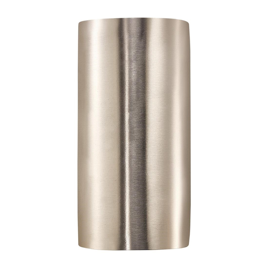 JE747 Nordlux Canto Maxi 2 Outdoor Wall Light Stainless Steel (Direct)