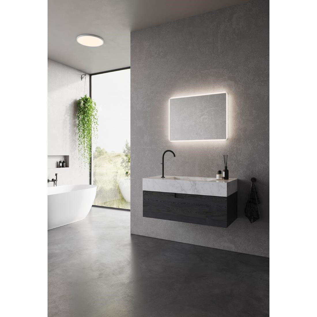 JE754 Nordlux Dovina 60X80 Indoor Wall Light Clear (Direct)