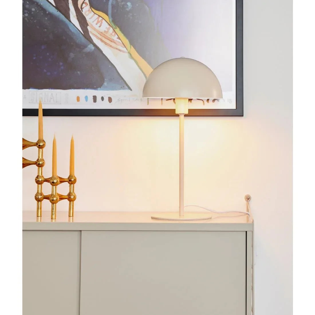 JE757 Nordlux Ellen 20 Indoor Table Lamp Beige (Direct)