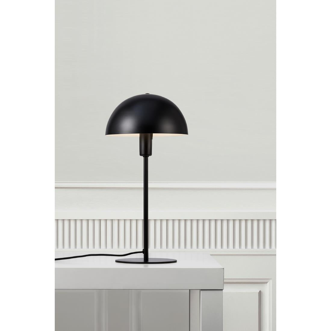 JE758 Nordlux Ellen 20 Indoor Table Lamp Black (Direct)