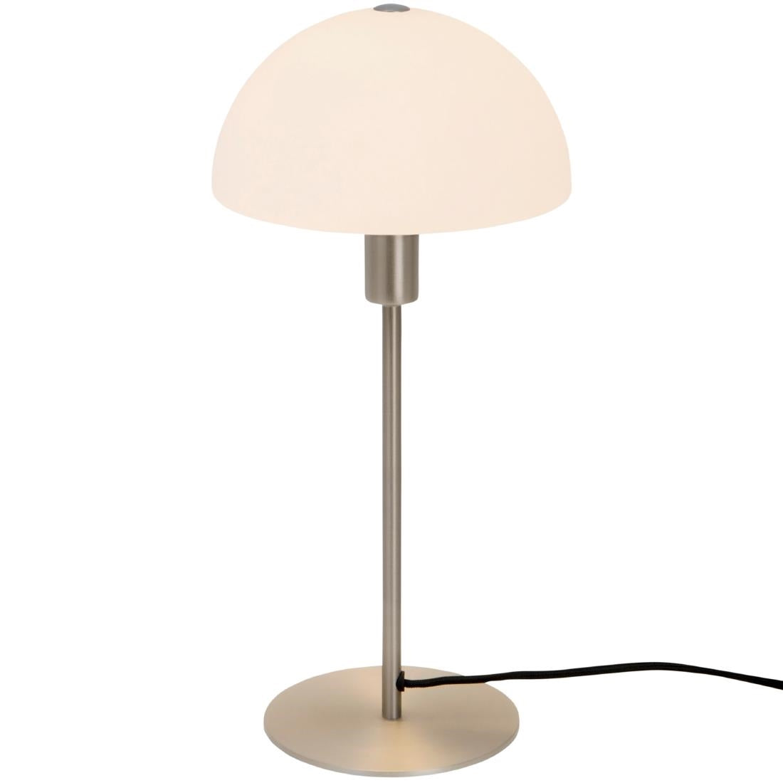 JE762 Nordlux Ellen 20 Indoor Table Lamp Brushed Steel (Direct)