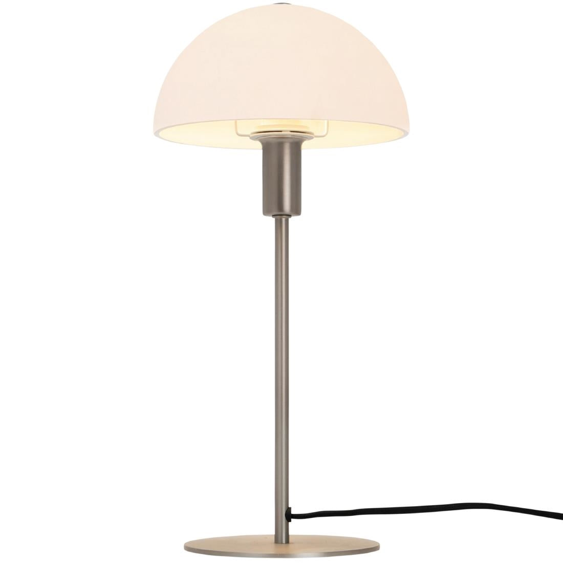 JE762 Nordlux Ellen 20 Indoor Table Lamp Brushed Steel (Direct)