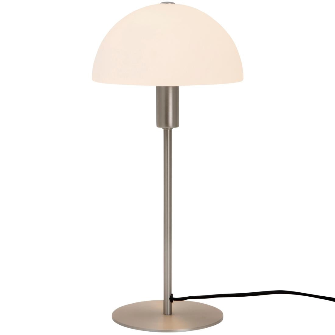 JE762 Nordlux Ellen 20 Indoor Table Lamp Brushed Steel (Direct)