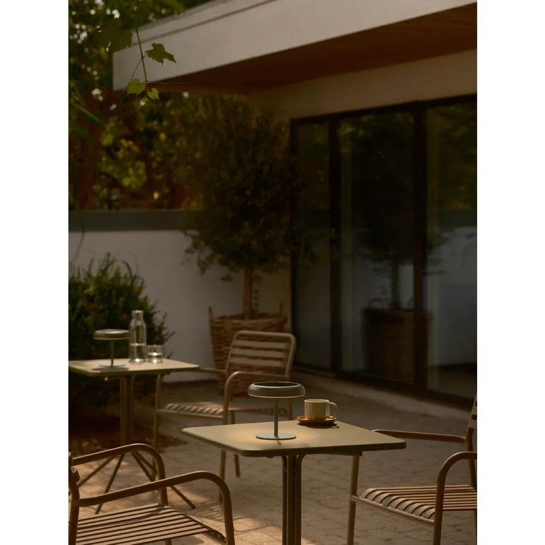 JE775 Nordlux Elmer Solar Outdoor Battery Light Green (Direct)