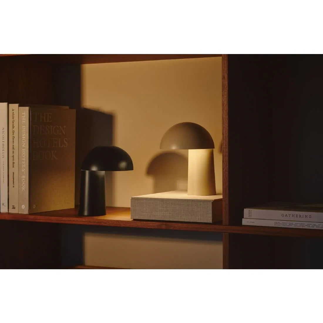 JE777 Nordlux Faye Portable Indoor Table Lamp Black (Direct)