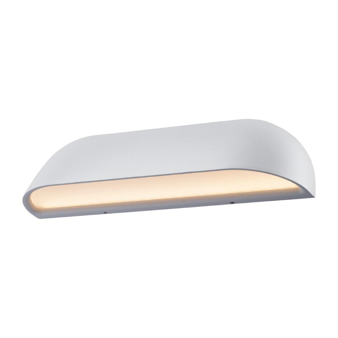 JE779 Nordlux Front 26 Outdoor Wall Light White (Direct)