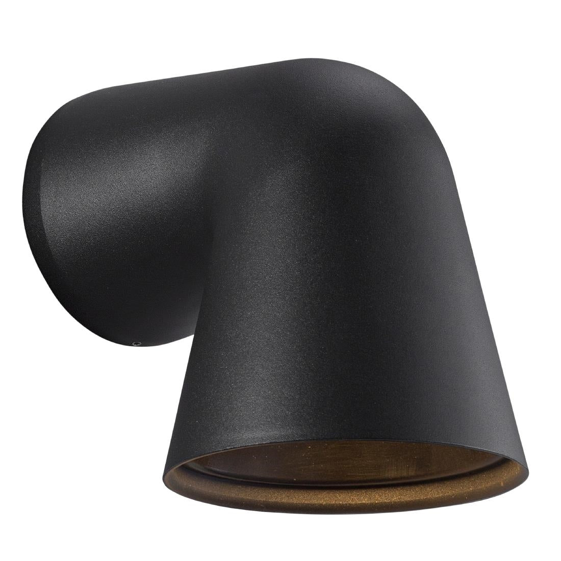 JE781 Nordlux Front Single Outdoor Wall Light Black (Direct)