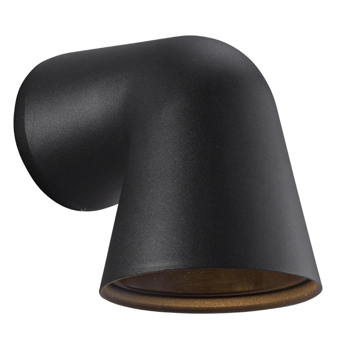 JE781 Nordlux Front Single Outdoor Wall Light Black (Direct)