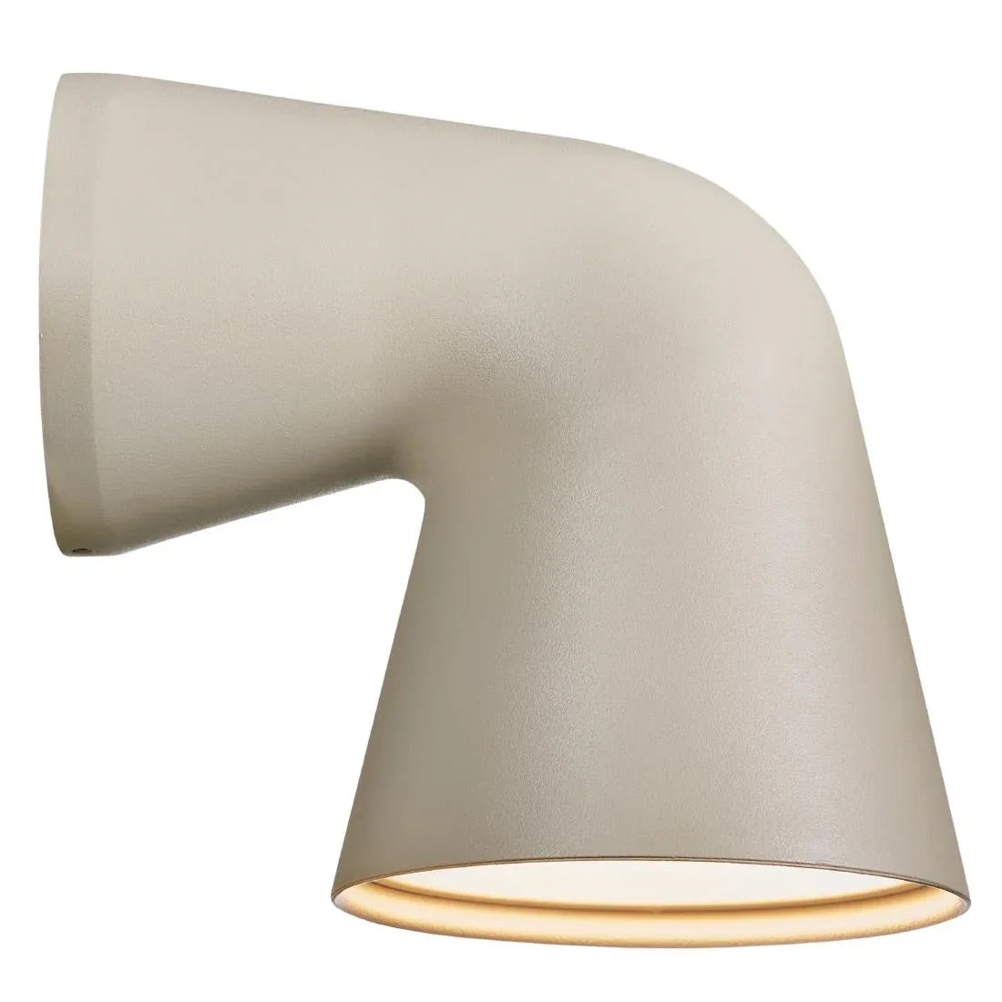 JE782 Nordlux Front Single Outdoor Wall Light Sanded (Direct)