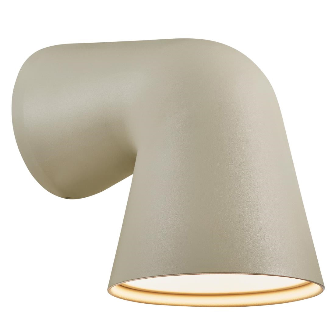 JE782 Nordlux Front Single Outdoor Wall Light Sanded (Direct)