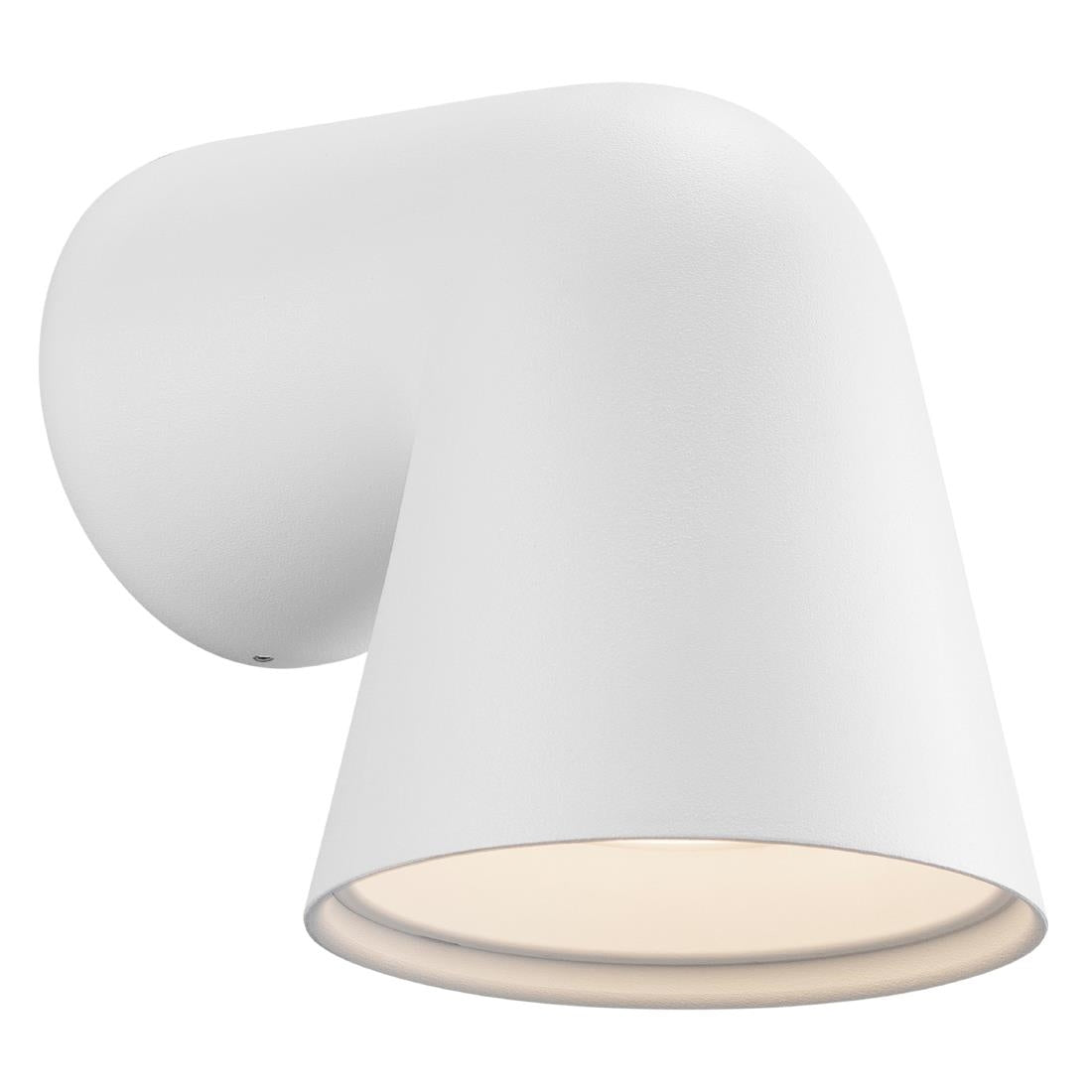 JE783 Nordlux Front Single Outdoor Wall Light White (Direct)
