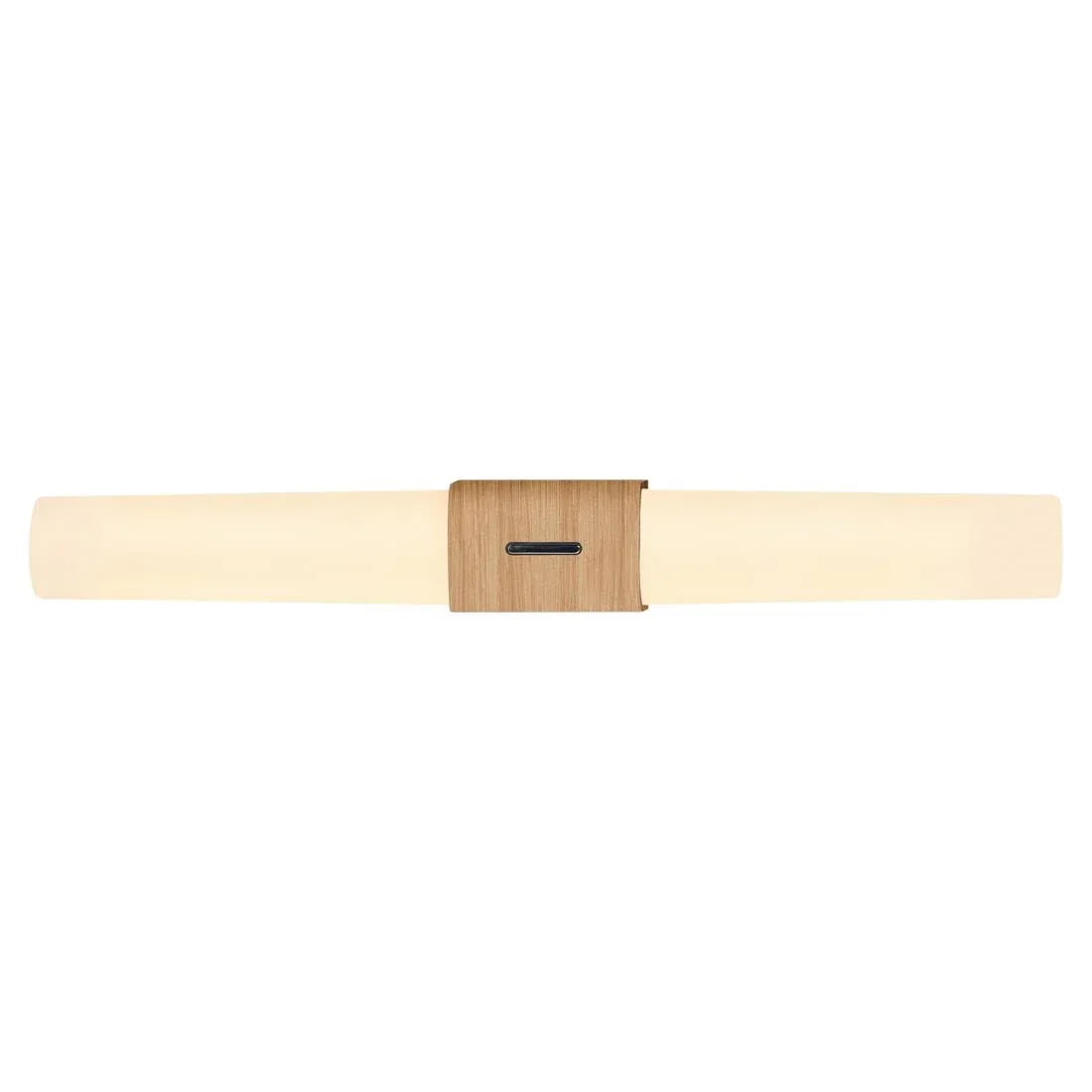 JE786 Nordlux Helva Double Basic Indoor Wall Light Wood Foil (Direct)