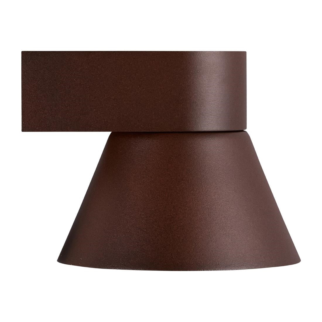 JE788 Nordlux Kyklop Cone Outdoor Wall Light Rusty (Direct)