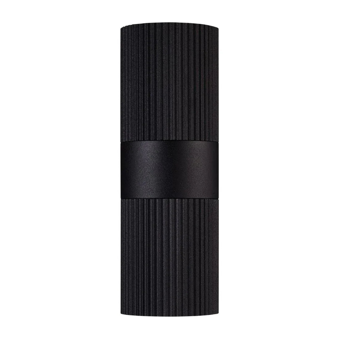 JE789 Nordlux Kyklop Ripple Outdoor Wall Light Black (Direct)