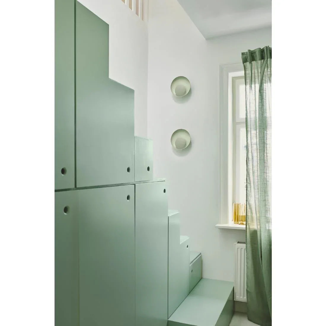 JE802 Nordlux Marsi Indoor Wall Light Dusty Green (Direct)